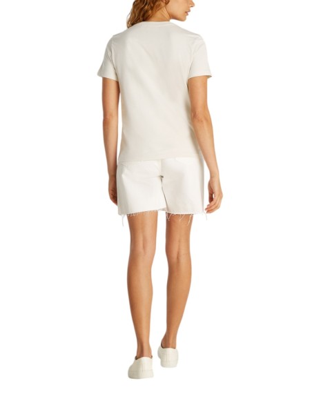 T-shirt beige Calvin Klein Jeans femme