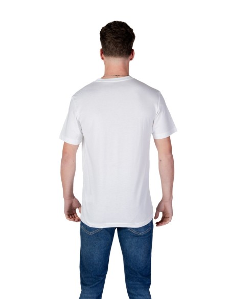 T-shirt blanc Calvin Klein Jeans homme