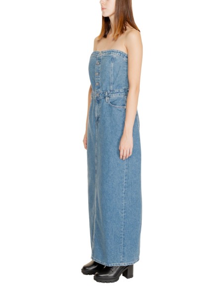 Robe bleue denim Calvin Klein Jeans femme