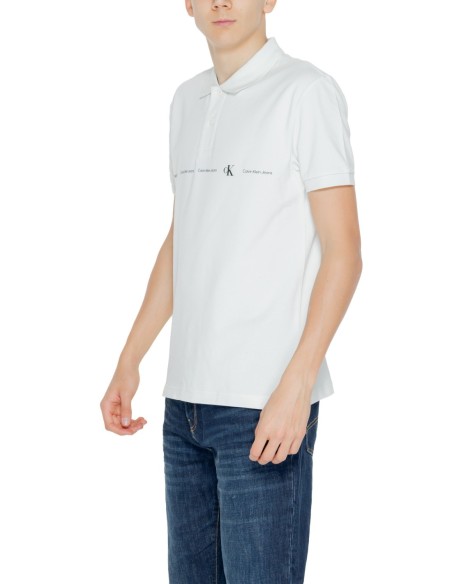 Polo vert Calvin Klein Jeans homme