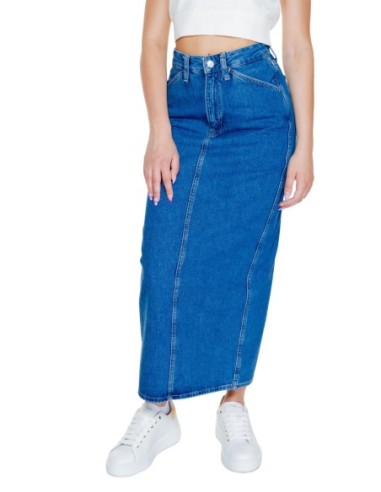 Jupe bleu denim Calvin Klein Jeans femme