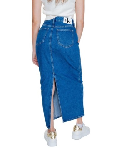 Jupe bleu denim Calvin Klein Jeans femme