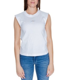 Débardeur blanc Calvin Klein Jeans femme