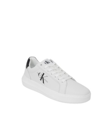 Baskets noires semelle 4cm Calvin Klein Jeans homme