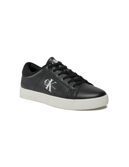 Baskets noires imprimées Calvin Klein Jeans homme