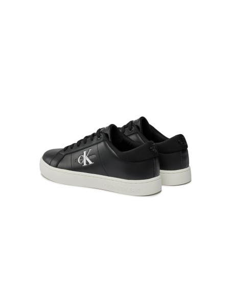 Baskets noires imprimées Calvin Klein Jeans homme