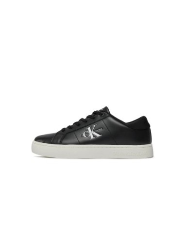 Baskets noires imprimées Calvin Klein Jeans homme