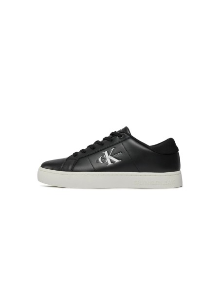 Baskets noires imprimées Calvin Klein Jeans homme