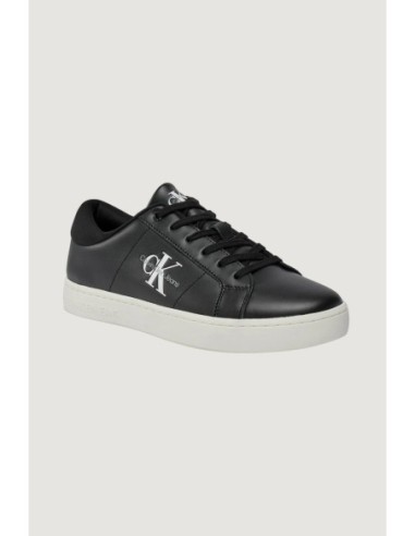 Baskets noires imprimées Calvin Klein Jeans homme