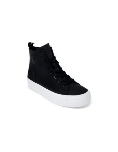 Baskets noires tissu Calvin Klein Jeans femme
