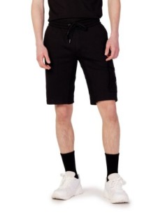 Bermuda noir coton bio Calvin Klein Jeans homme