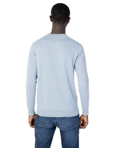 Pull bleu azur Calvin Klein Jeans homme