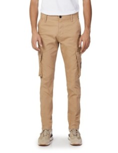Pantalon beige poches rabat Calvin Klein Jeans homme