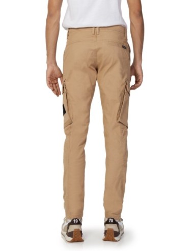Pantalon beige poches rabat Calvin Klein Jeans homme