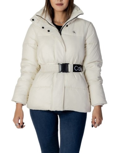 Veste beige ceinturée Calvin Klein Jeans femme