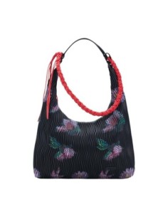 Sac noir floral Desigual femme