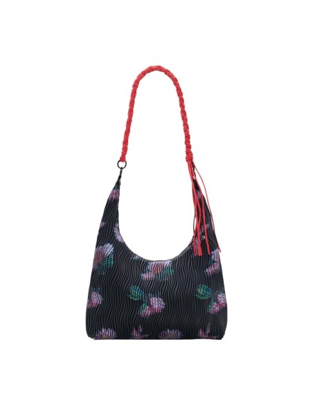 Sac noir floral Desigual femme