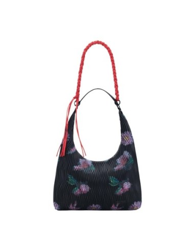 Sac noir floral Desigual femme