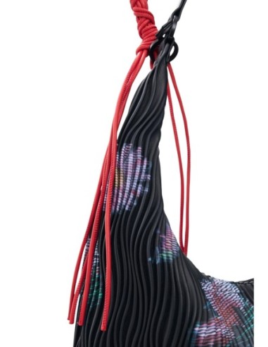 Sac noir floral Desigual femme