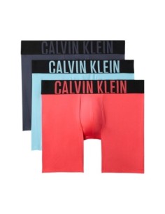 Boxer homme bleu Calvin Klein – lot de 3 polyester