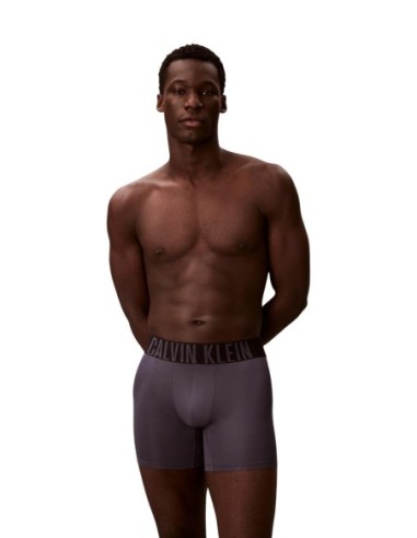 Boxer homme bleu Calvin Klein – lot de 3 polyester