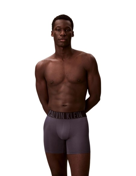 Boxer homme bleu Calvin Klein – lot de 3 polyester