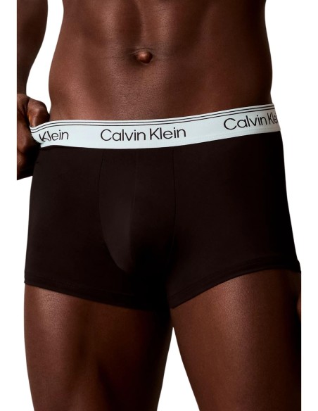 Boxer court homme noir low rise CK – lot de 3- coton stretch