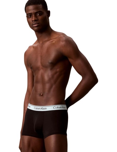 Boxer court homme noir low rise CK – lot de 3- coton stretch