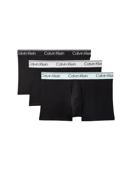 Boxer court homme noir low rise CK – lot de 3- coton stretch