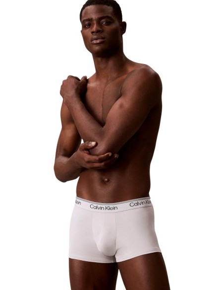 Boxer court homme blanc Calvin Klein – lot de 3 coton stretch