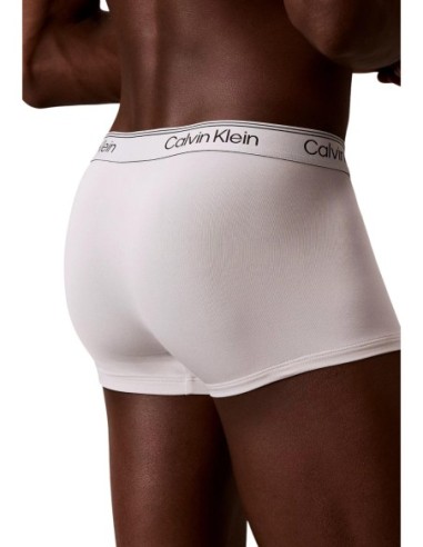 Boxer court homme blanc Calvin Klein – lot de 3 coton stretch