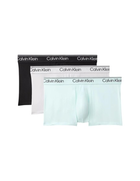 Boxer court homme blanc Calvin Klein – lot de 3 coton stretch