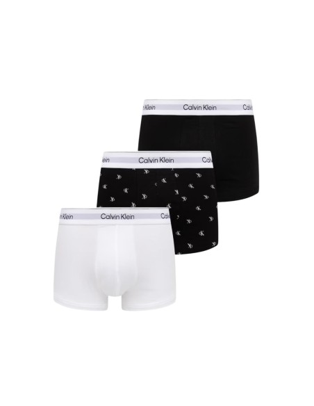 Boxer court homme gris low rise CK – lot de 3 Daily Pack