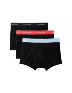 Boxer court homme noir Calvin Klein – lot de 3 coton doux