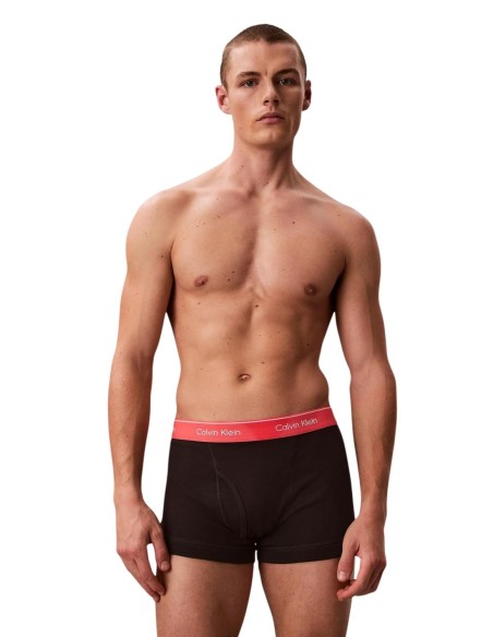 Boxer court homme noir Calvin Klein – lot de 3 coton doux
