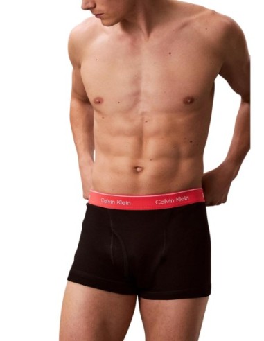 Boxer court homme noir Calvin Klein – lot de 3 coton doux