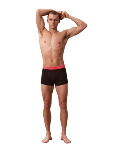 Boxer court homme noir Calvin Klein – lot de 3 coton doux