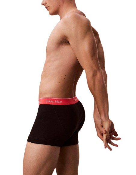 Boxer court homme noir Calvin Klein – lot de 3 coton doux