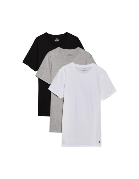 Tee-shirt homme gris CK – col rond 100% coton