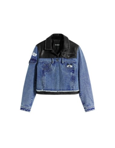 Jaquette bleue Desigual femme