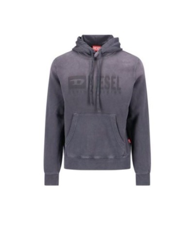 Sweat gris Diesel homme capuche