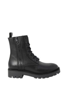 Bottines noires zippées Calvin Klein Jeans femme