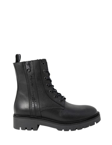 Bottines noires zippées Calvin Klein Jeans femme