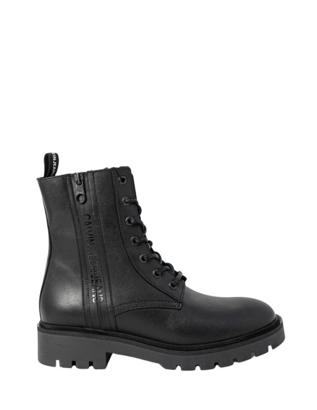 Bottines noires zippées Calvin Klein Jeans femme