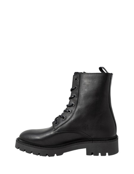 Bottines noires zippées Calvin Klein Jeans femme
