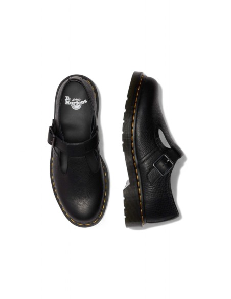 Chaussures noires à lanières Dr. Martens femme