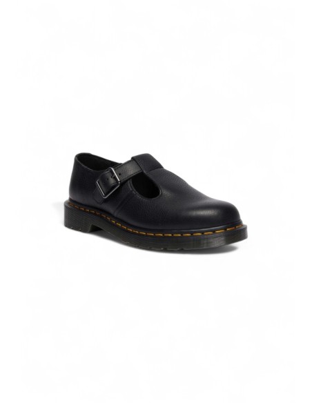Chaussures noires à lanières Dr. Martens femme