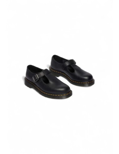 Chaussures noires à lanières Dr. Martens femme