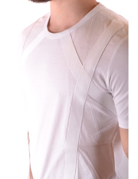 T-shirt blanc Diesel Black Gold homme