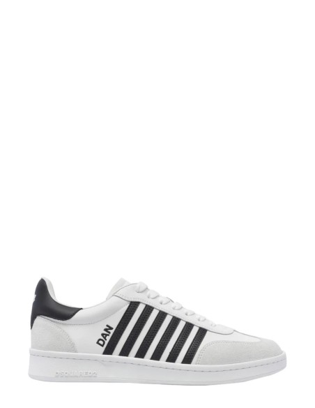 Baskets blanches Dsquared homme
